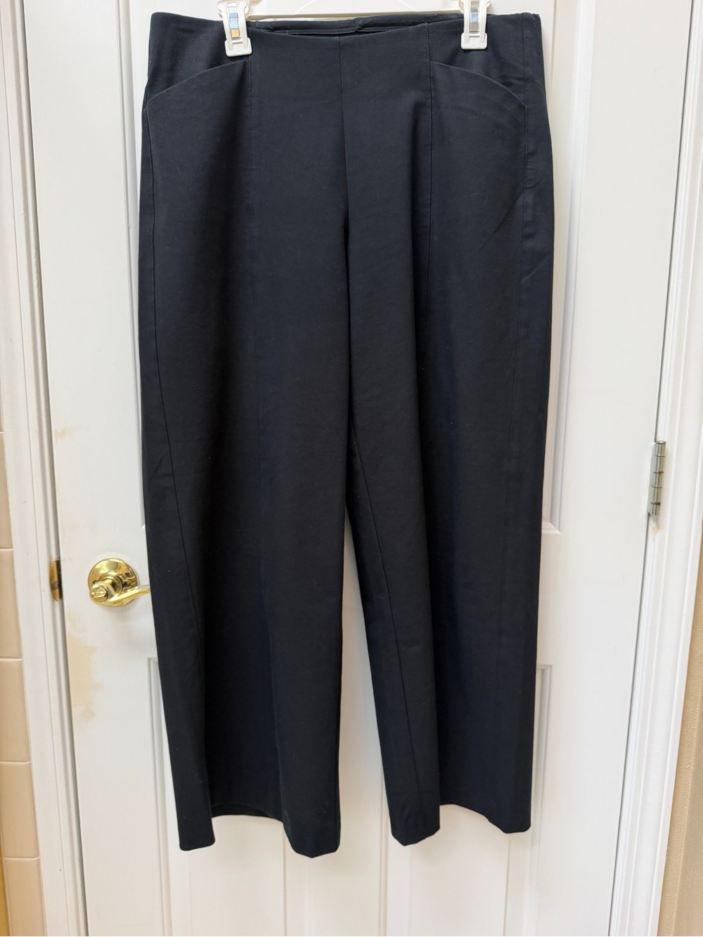 🩷 Old Navy Black High Rise Wide-Leg Women’s Pull On Pants.Size Large Petite🩷
